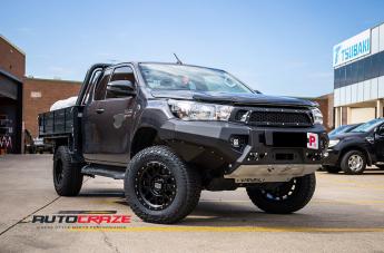 TOYOTA HILUX N80 4WD BULLY XD SATIN BLACK